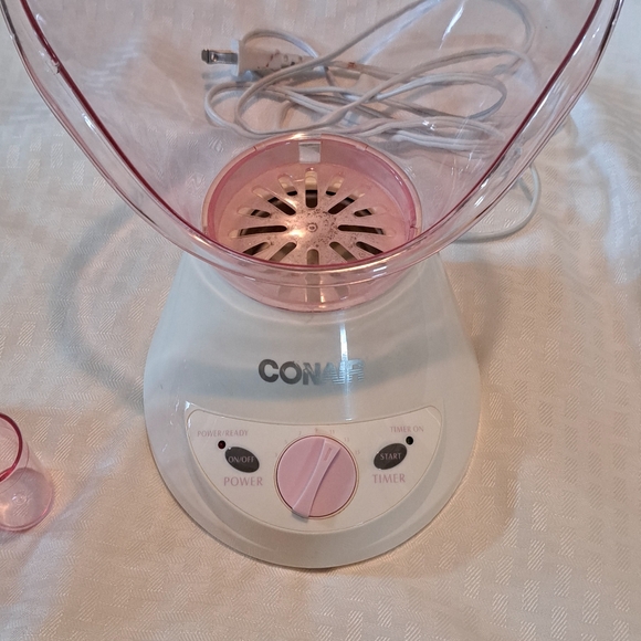 Conair True Glow Facial Sauna System, Pink/White - Picture 5 of 8